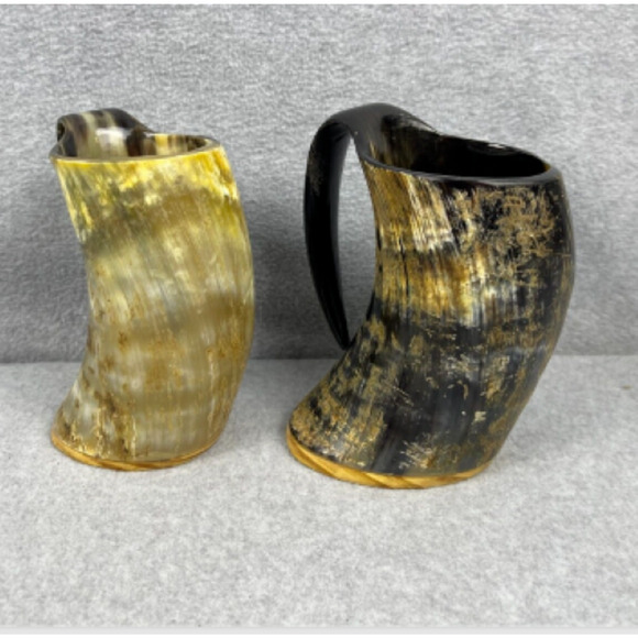 Weirwood Tankard Mugs Medieval Viking Renaissance Style Lot of 2 - Picture 3 of 8